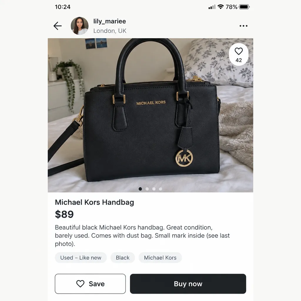 AI-generated product with garbled text on label